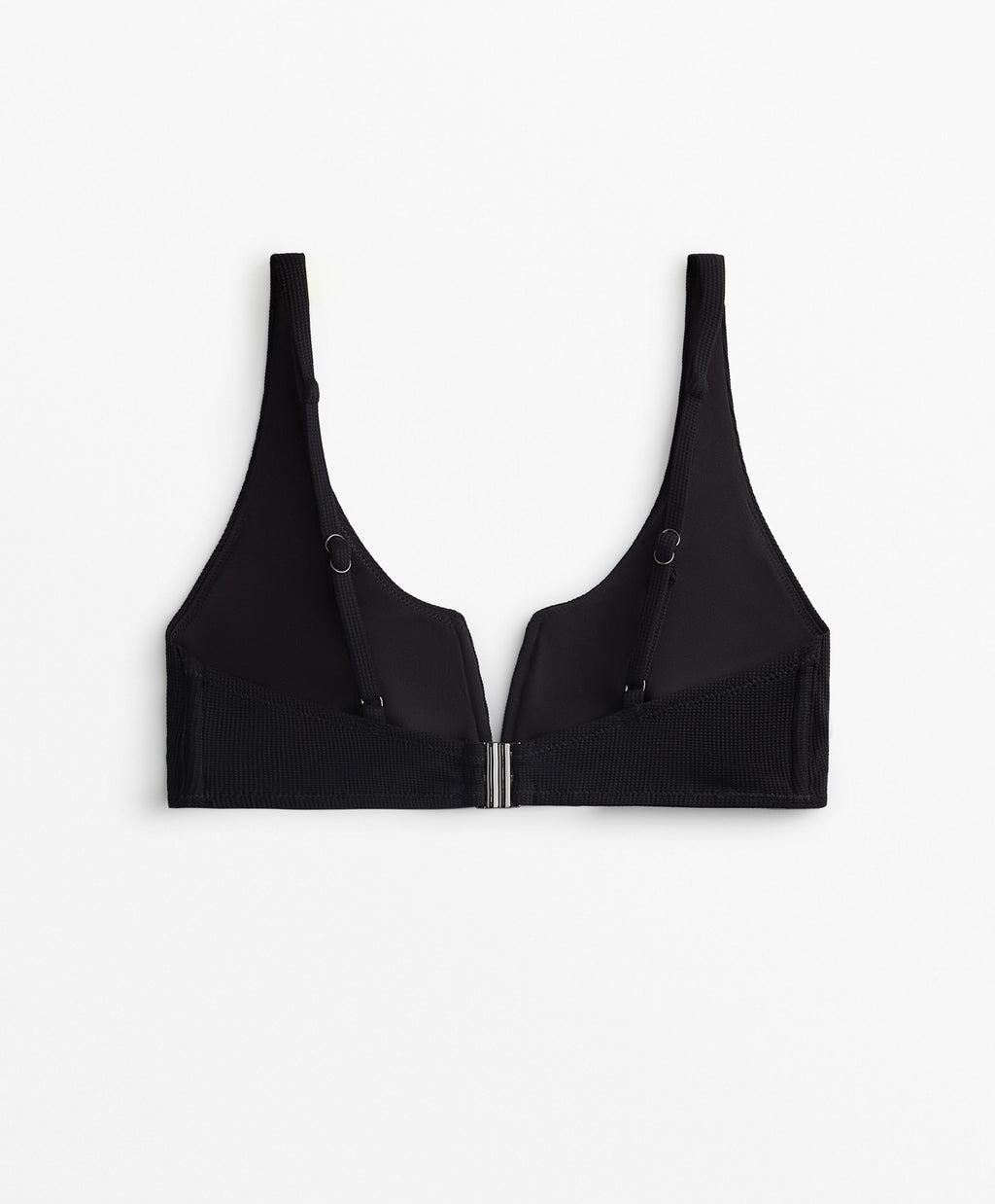 PIQUE HALTERNECK BIKINI TOP