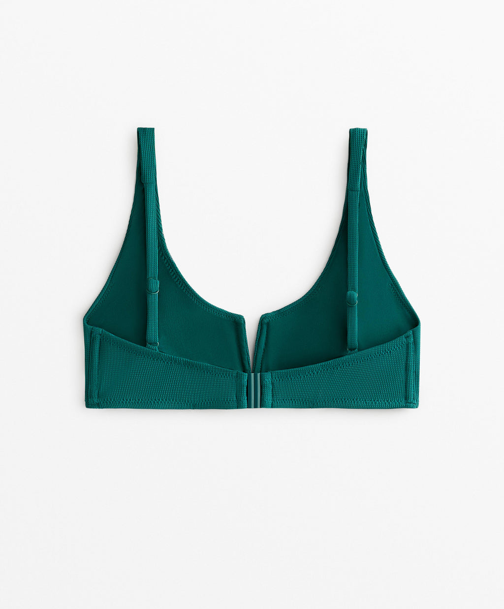 PIQUE HALTERNECK BIKINI TOP