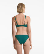 PIQUE HALTERNECK BIKINI TOP
