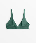 HALTERNECK CRINKLE BIKINI TOP