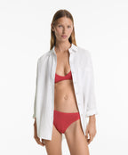 HALTERNECK CRINKLE BIKINI TOP