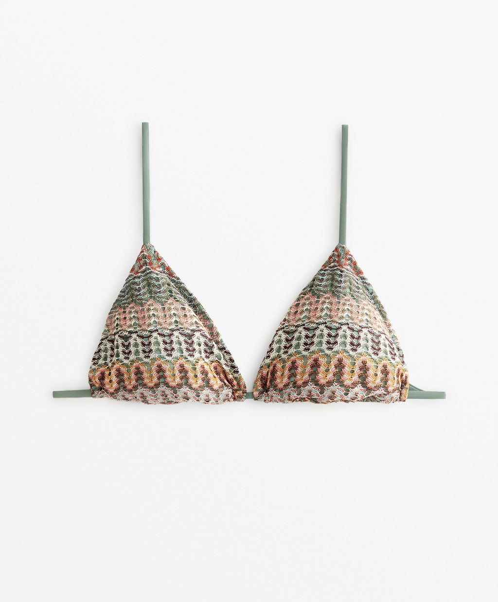 CROCHET TRIANGLE BIKINI TOP