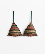 TRIANGLE CROCHET BIKINI TOP
