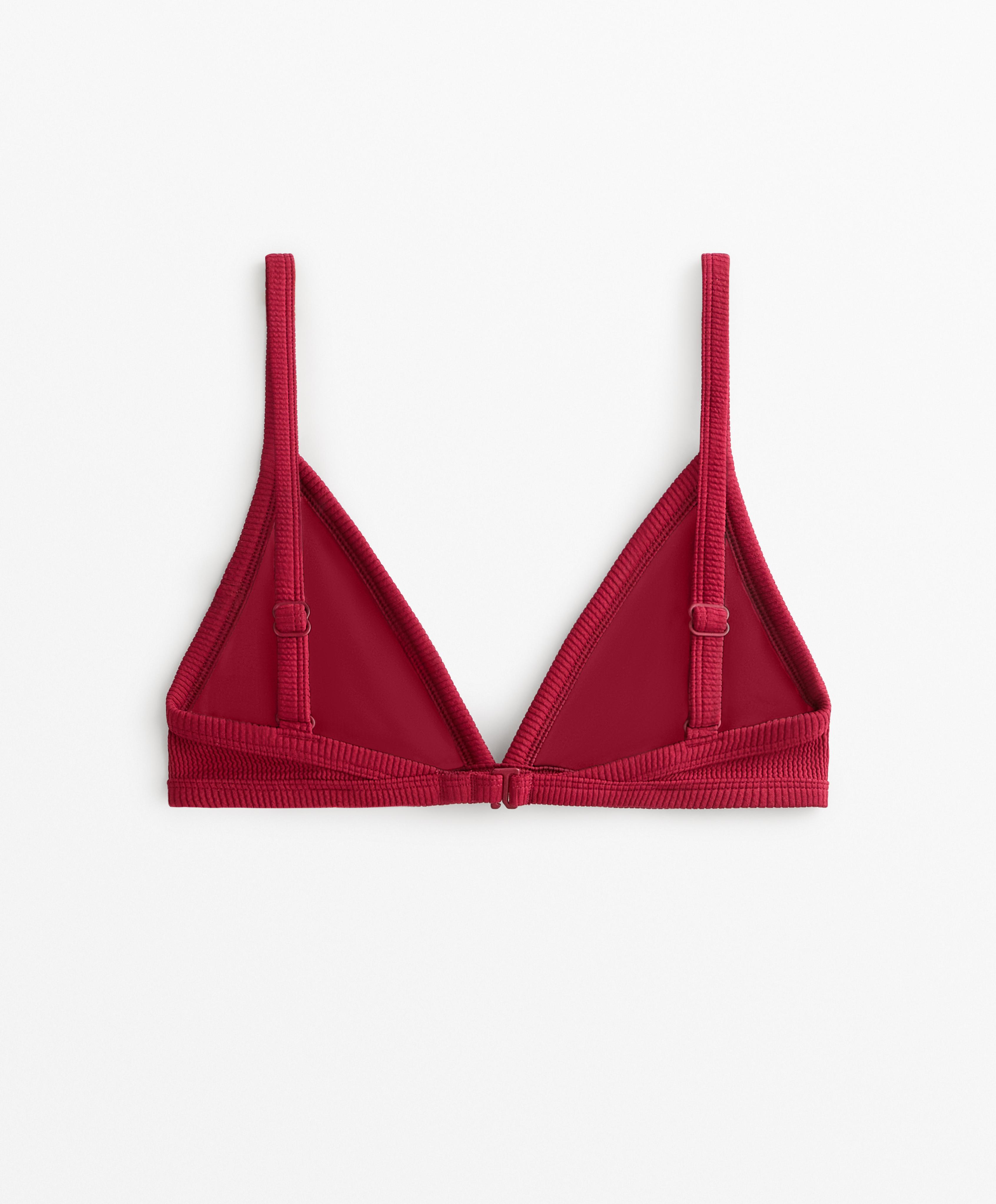 TRIANGLE RIB BIKINI TOP