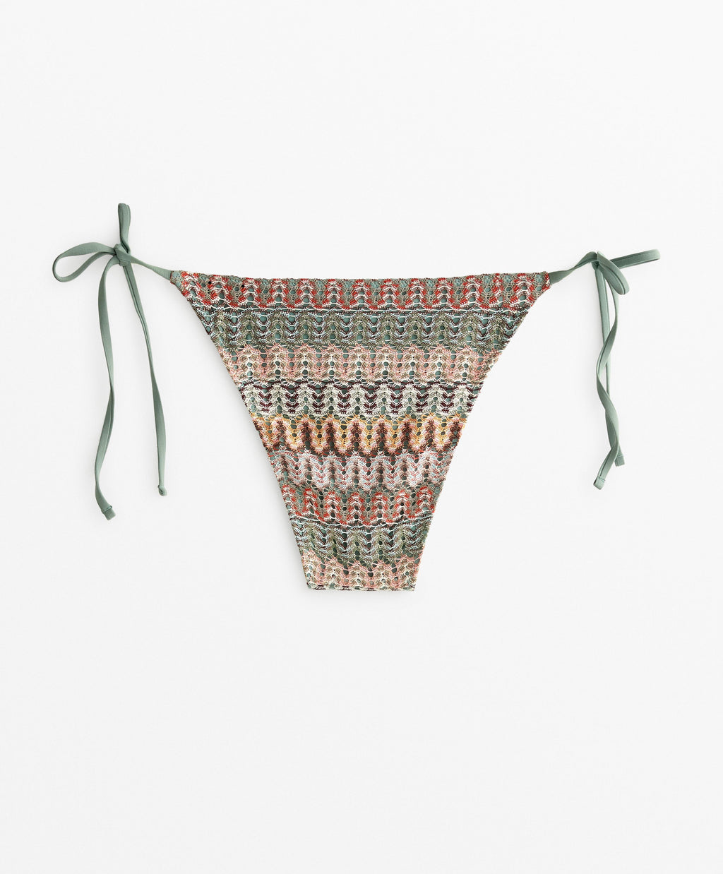 MEDIUM COVERAGE CROCHET TIE BIKINI BRIEFS