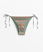 MEDIUM COVERAGE CROCHET TIE BIKINI BRIEFS