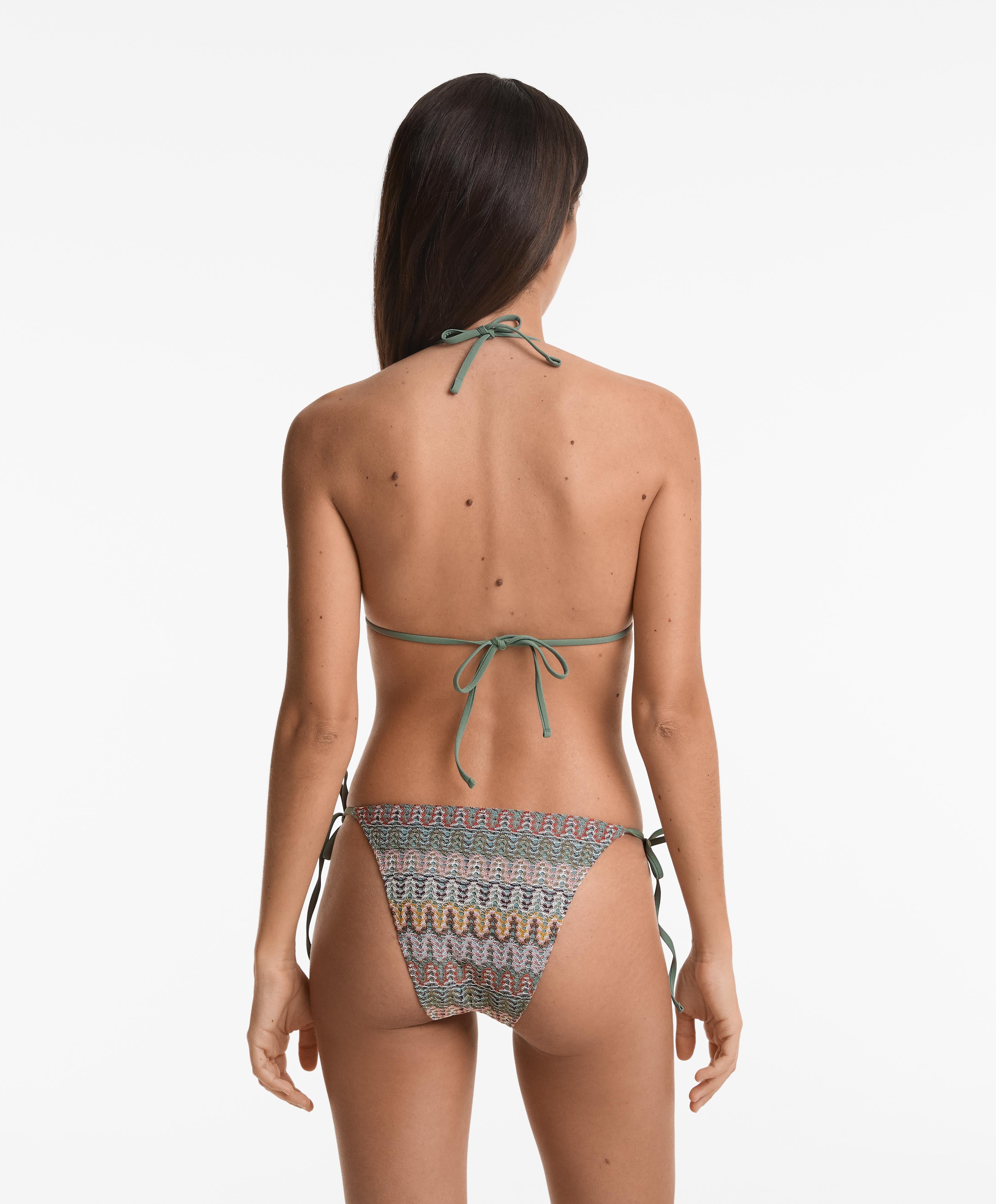 MEDIUM COVERAGE CROCHET TIE BIKINI BRIEFS
