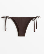 MEDIUM COVERAGE TIE RIB BIKINI BRIEFS