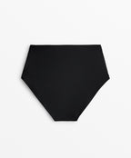 SHAPEWEAR EFFECT HIGH WAISTED BIKINI BRIEFS