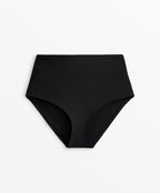 SHAPEWEAR EFFECT HIGH WAISTED BIKINI BRIEFS