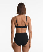 SHAPEWEAR EFFECT HIGH WAISTED BIKINI BRIEFS