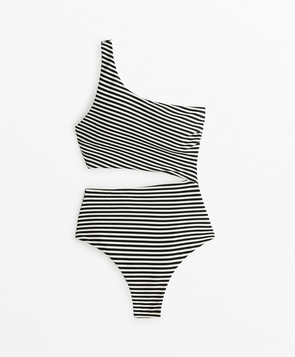 STRIPED ASYMMETRIC TRIKINI