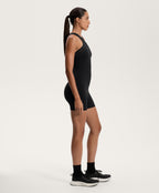 COMPRESSIVE CUTWORK SHORT JUMPSUIT