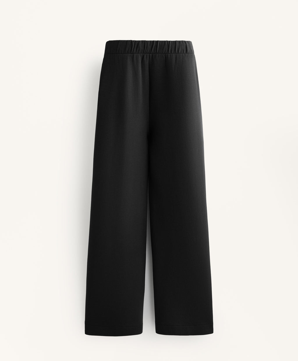 RELAXED COTTON BLEND SEAM TROUSERS