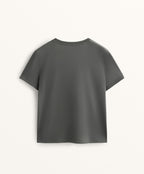 COTTON BLEND V NECK T SHIRT