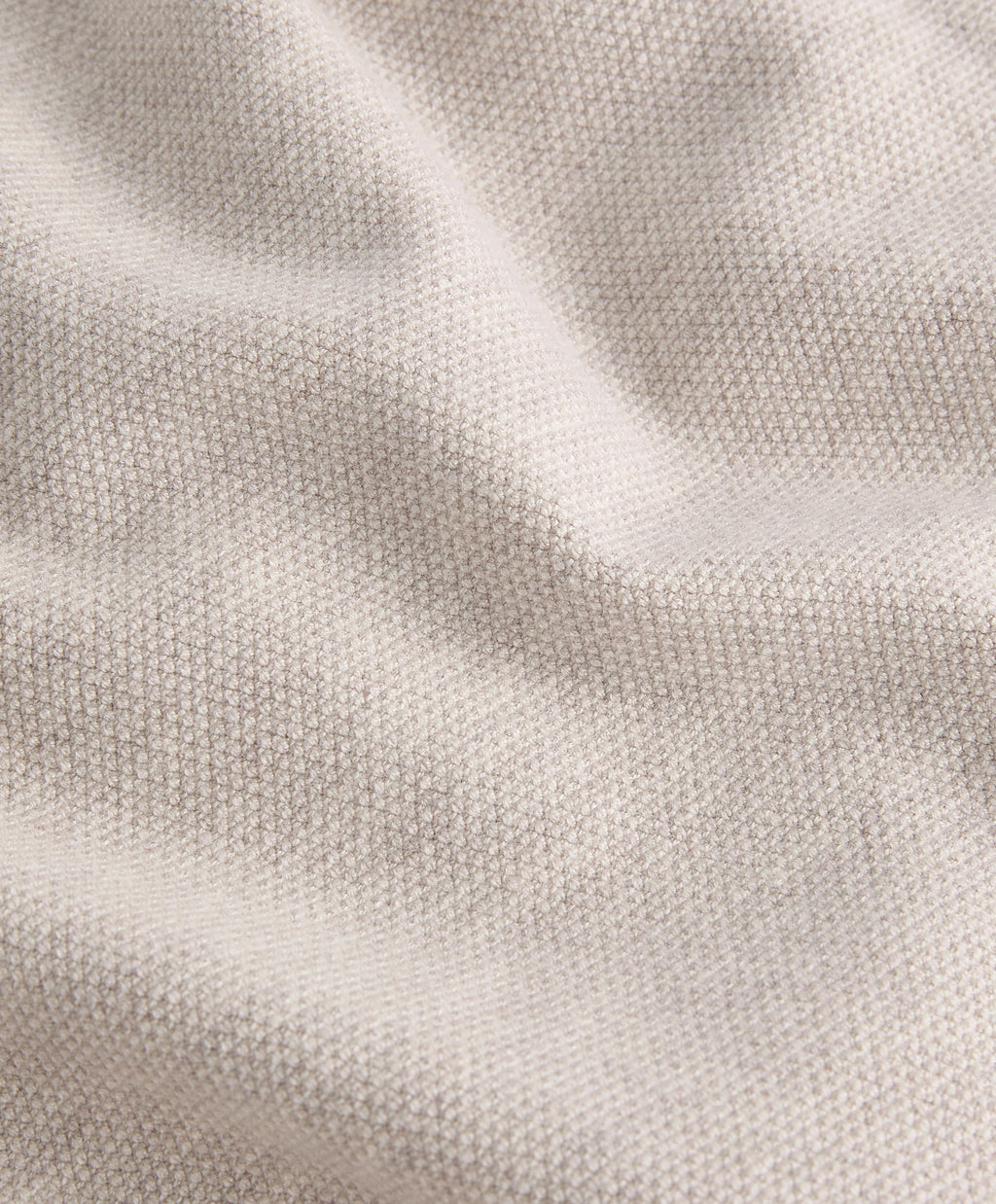 HOODED PIQUE KNIT JACKET