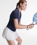 PLEATED COMPRESSIVE SKIRT