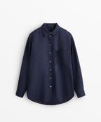 100% LINEN RELAXED SHIRT