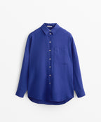 100% LINEN RELAXED SHIRT