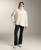 FAUX SHEARLING OVERSIZE JACKET