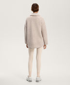 FAUX SHEARLING OVERSIZE JACKET