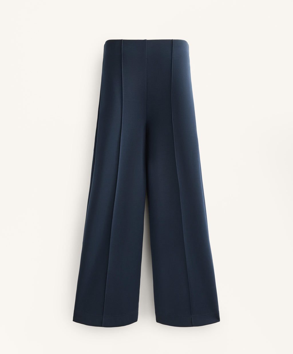 STRAIGHT LEG SOFT TOUCH MODAL TROUSERS WITH CREASE