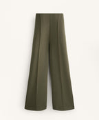 STRAIGHT LEG SOFT TOUCH MODAL TROUSERS WITH CREASE