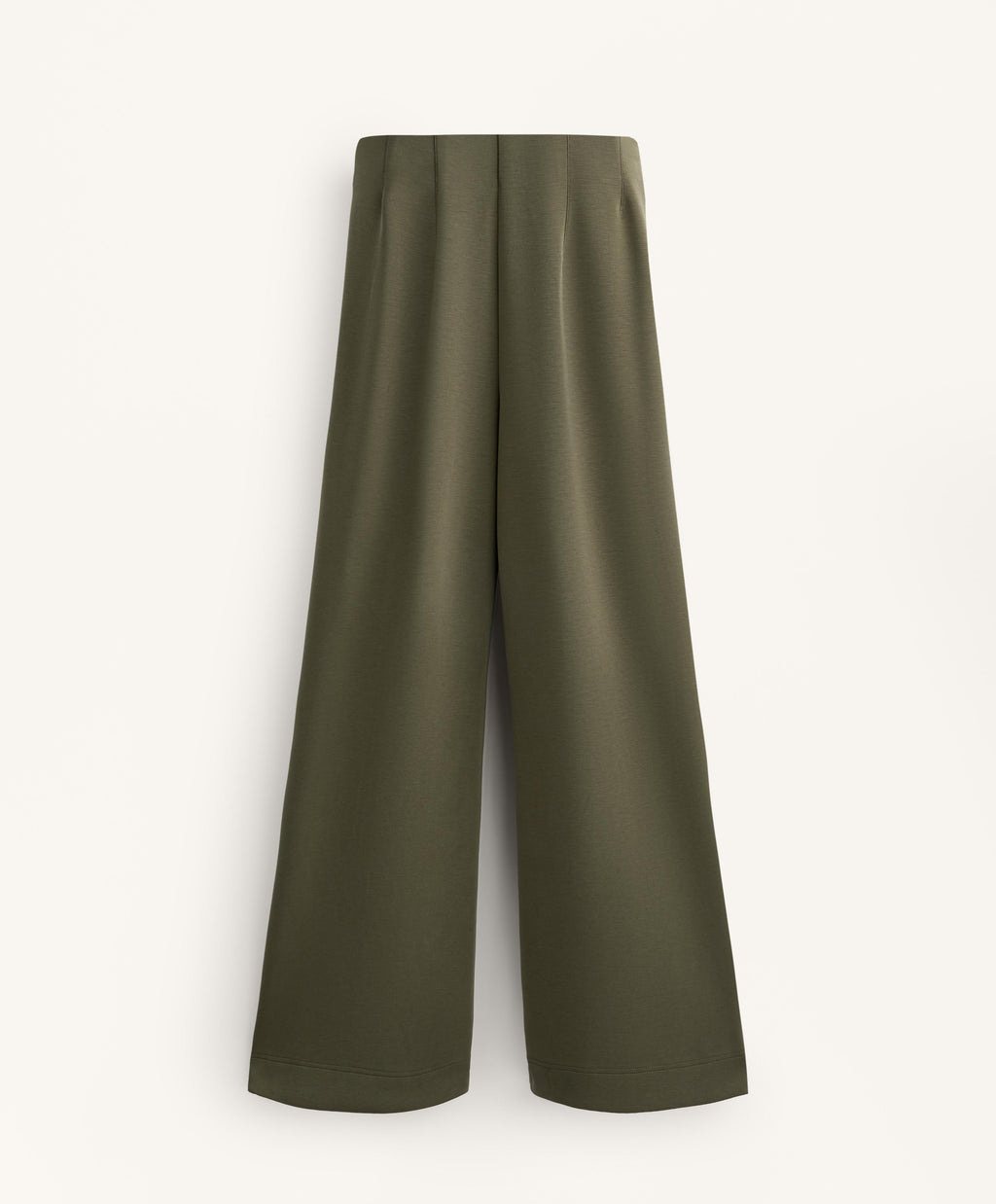STRAIGHT LEG SOFT TOUCH MODAL TROUSERS WITH CREASE
