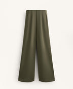 STRAIGHT LEG SOFT TOUCH MODAL TROUSERS WITH CREASE