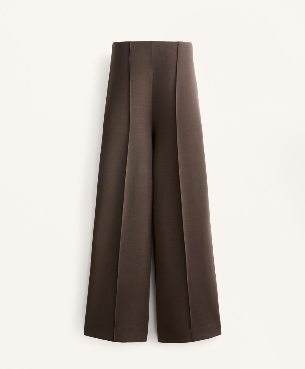 STRAIGHT LEG SOFT TOUCH MODAL TROUSERS WITH CREASE