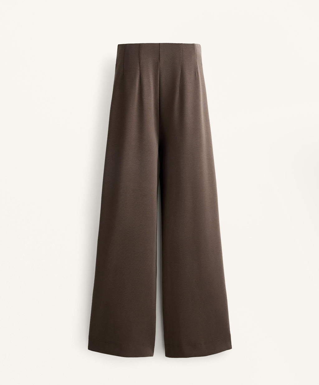 STRAIGHT LEG SOFT TOUCH MODAL TROUSERS WITH CREASE
