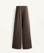 STRAIGHT LEG SOFT TOUCH MODAL TROUSERS WITH CREASE
