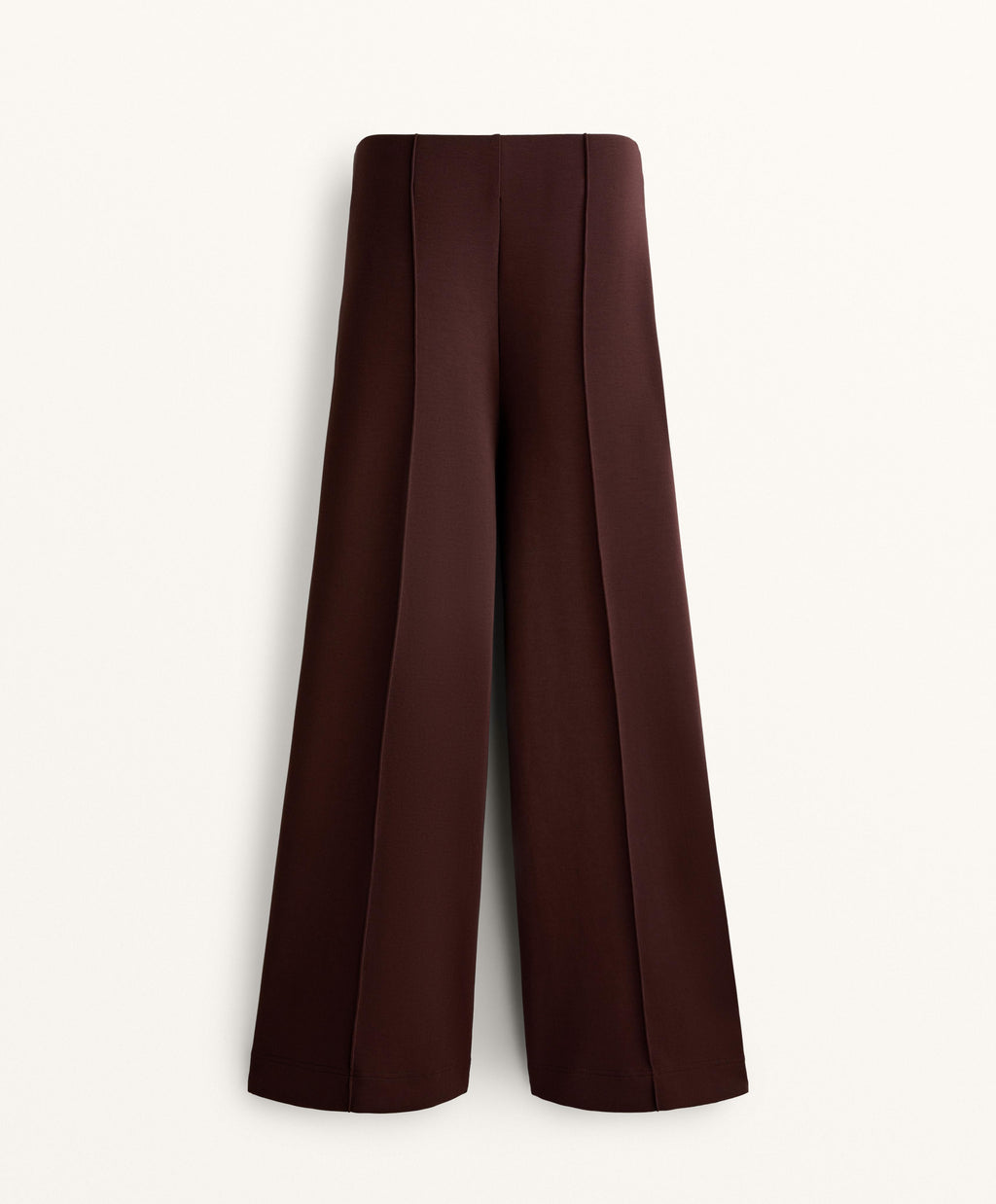 STRAIGHT LEG SOFT TOUCH MODAL TROUSERS WITH CREASE