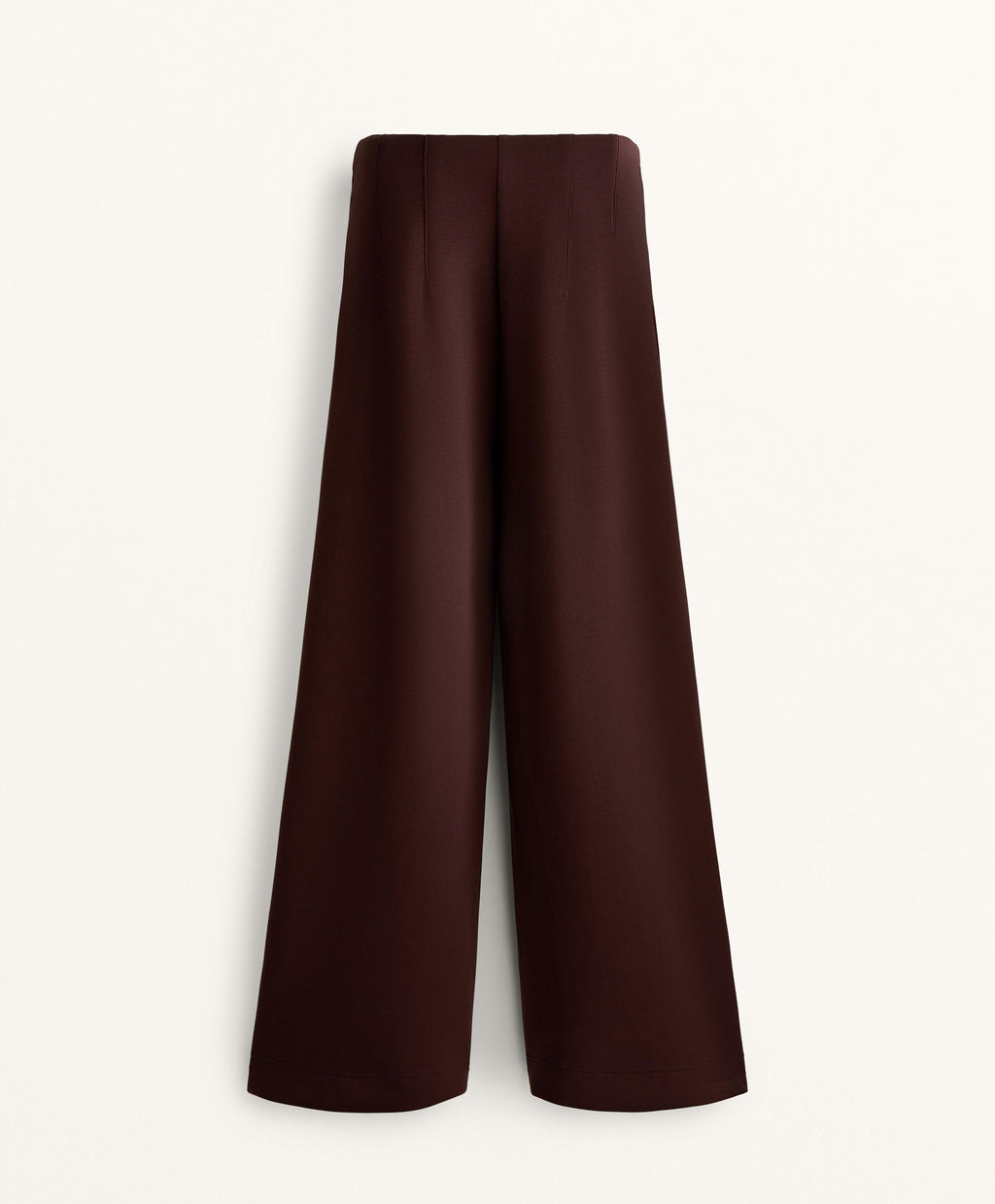 STRAIGHT LEG SOFT TOUCH MODAL TROUSERS WITH CREASE