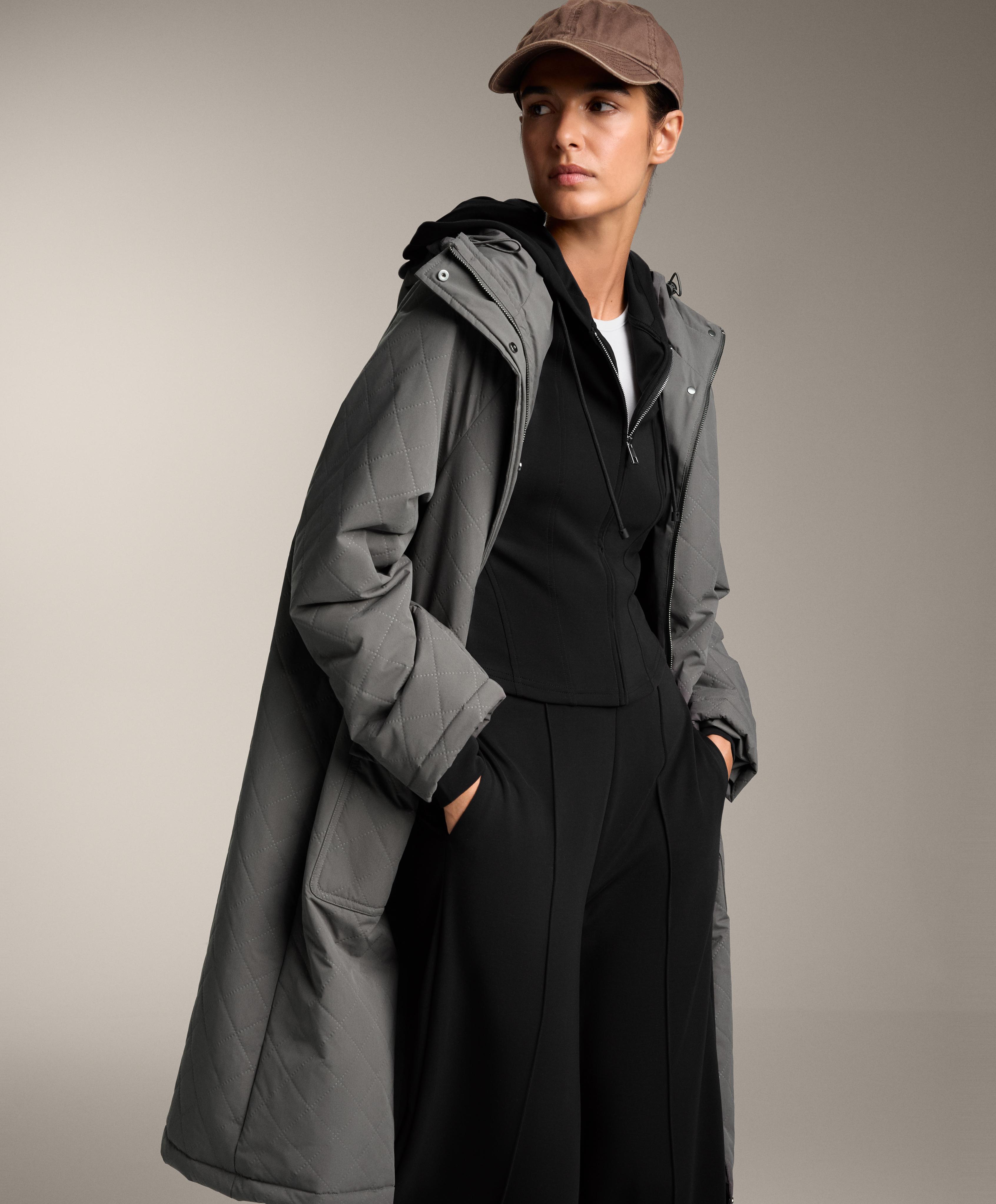 STRAIGHT LEG SOFT TOUCH MODAL TROUSERS WITH CREASE