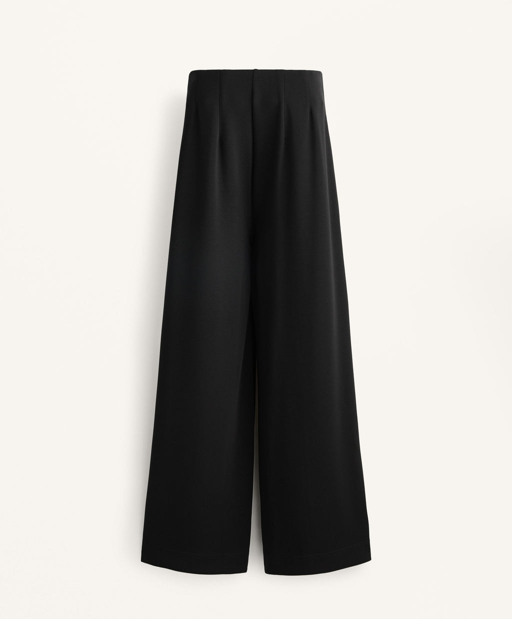 STRAIGHT LEG SOFT TOUCH MODAL TROUSERS WITH CREASE