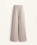 STRAIGHT LEG SOFT TOUCH MODAL TROUSERS WITH CREASE