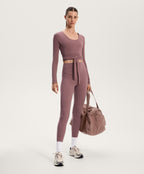 COMFORTLUX SUPER HIGH RISE ANKLE LENGTH LEGGINGS