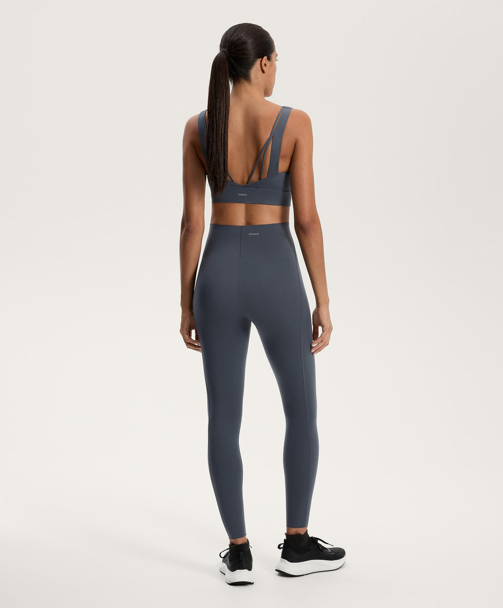 HIGH RISE COMPRESSIVE CORE CONTROL ANKLE LENGTH LEGGINGS