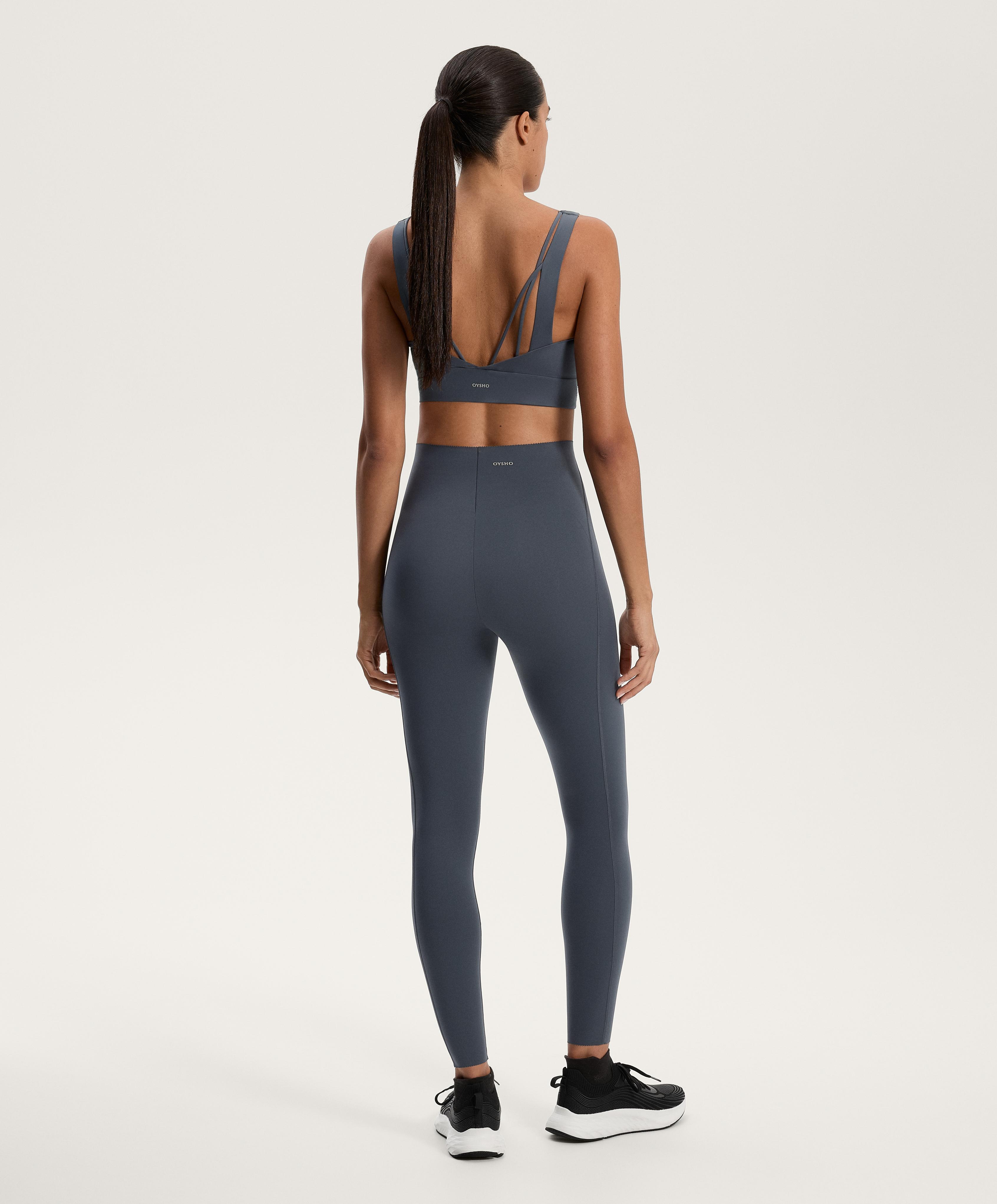 HIGH RISE COMPRESSIVE CORE CONTROL ANKLE LENGTH LEGGINGS