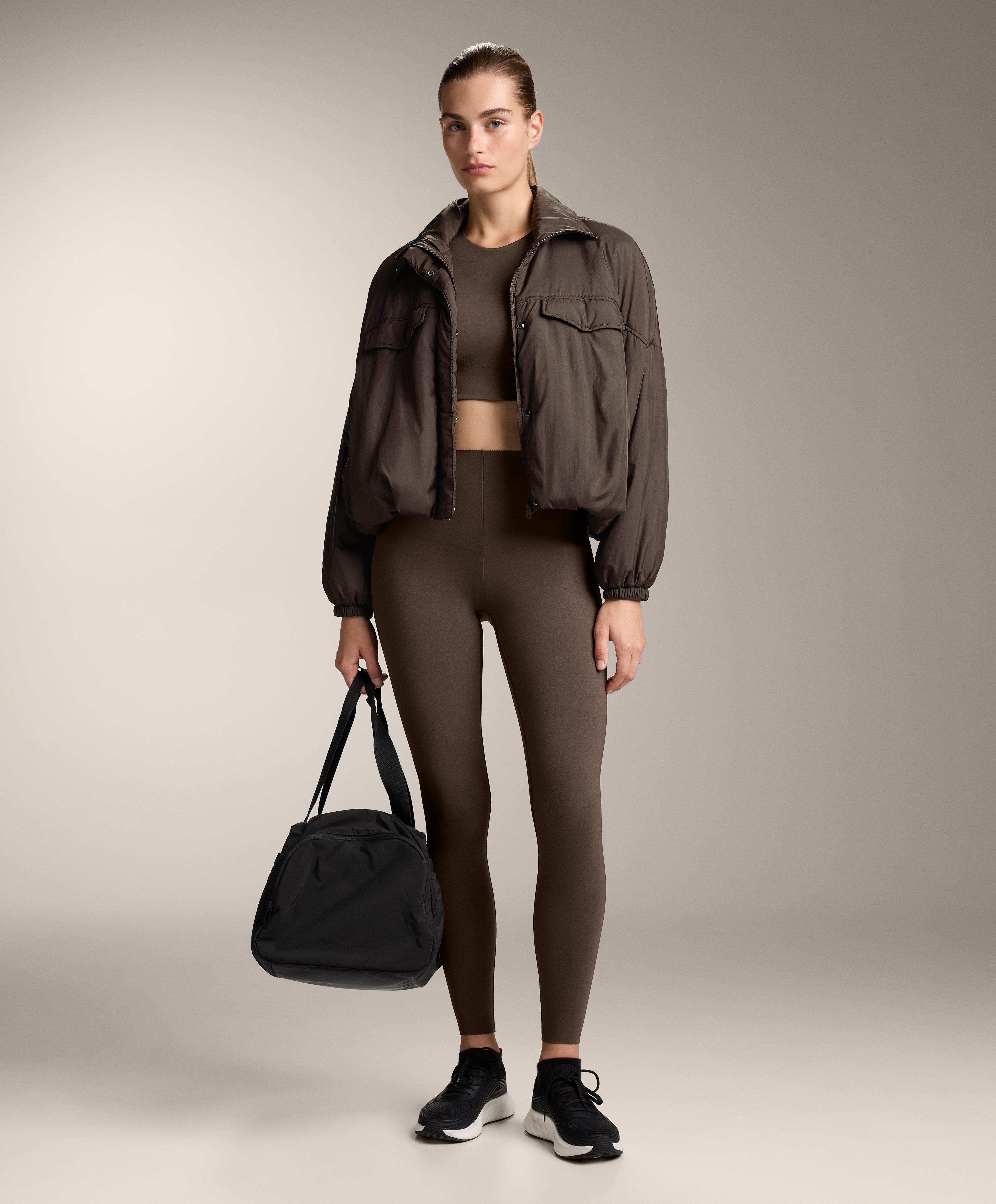 HIGH RISE COMPRESSIVE CORE CONTROL ANKLE LENGTH LEGGINGS