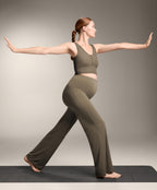 MATERNITY COMFORTLUX STRAIGHT LEG TROUSERS