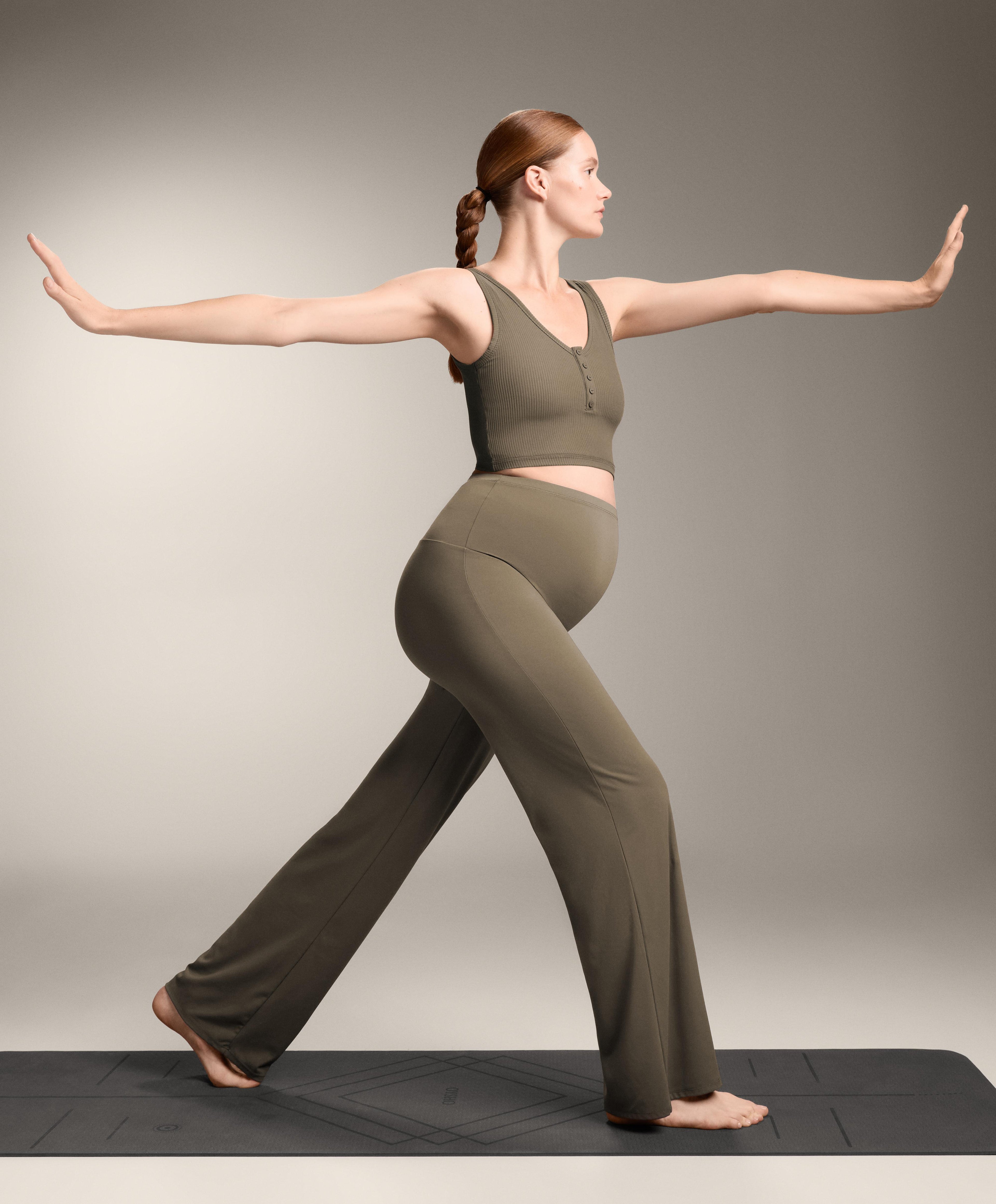 MATERNITY COMFORTLUX STRAIGHT LEG TROUSERS