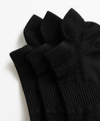 3 PAIRS OF SPORTS TAB POLYAMIDE BLEND SNEAKER SOCKS
