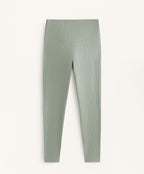 COMFORTLUX RIB HIGH WAISTED ANKLE LENGTH LEGGINGS