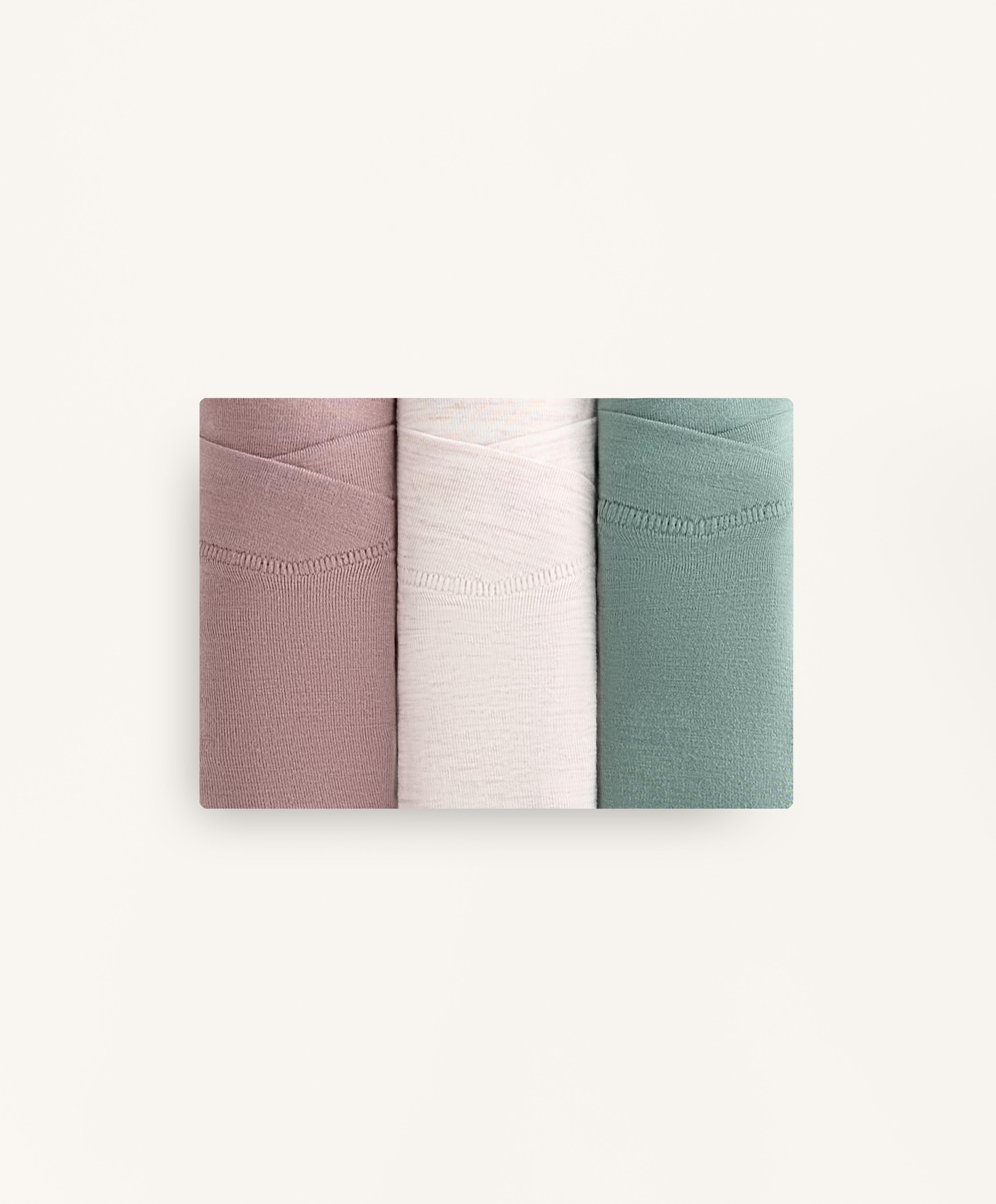 3 MODAL BLEND V CUT BRAZILIAN BRIEFS