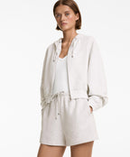 WIDE LEG COTTON AND MODAL SHORTS