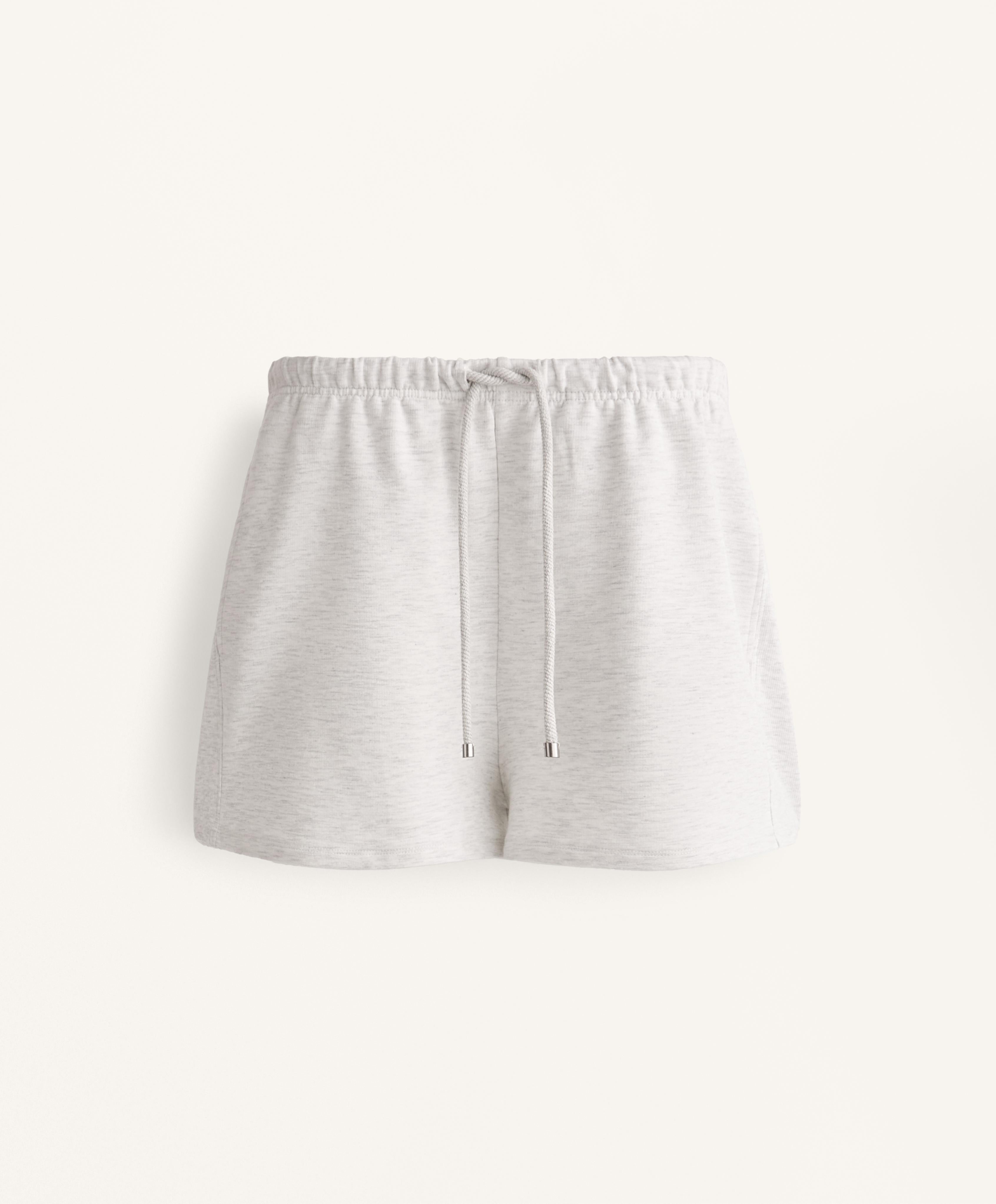 WIDE LEG COTTON AND MODAL SHORTS