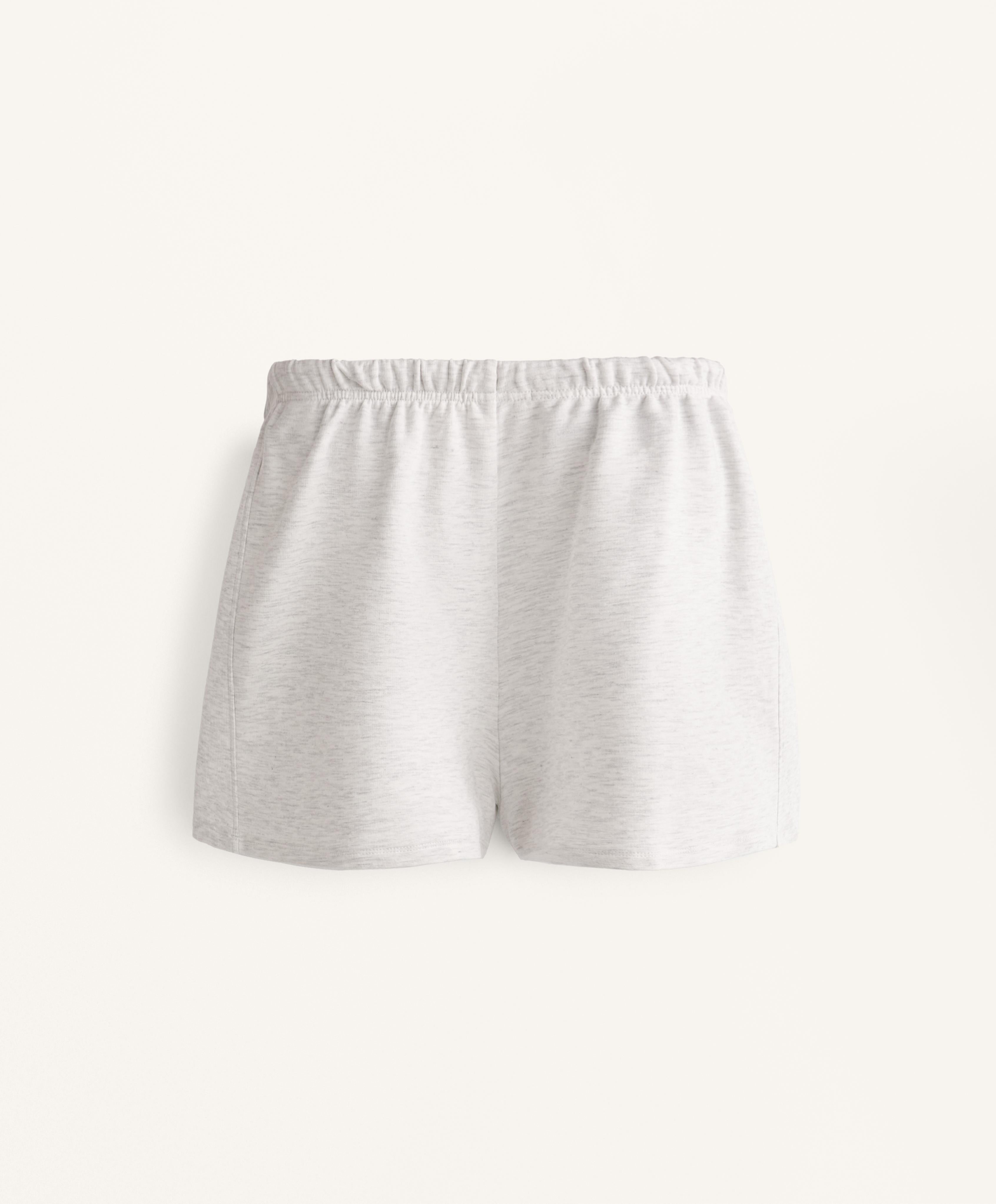 WIDE LEG COTTON AND MODAL SHORTS