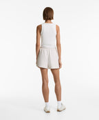 WIDE LEG COTTON AND MODAL SHORTS